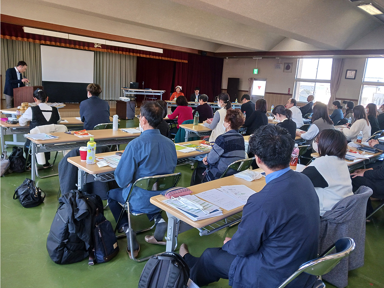 青森・八戸　東北社会連帯　渡邊さん講師に飯舘村復興フォーラム　いいたて雪っ娘かぼちゃ栽培に向け